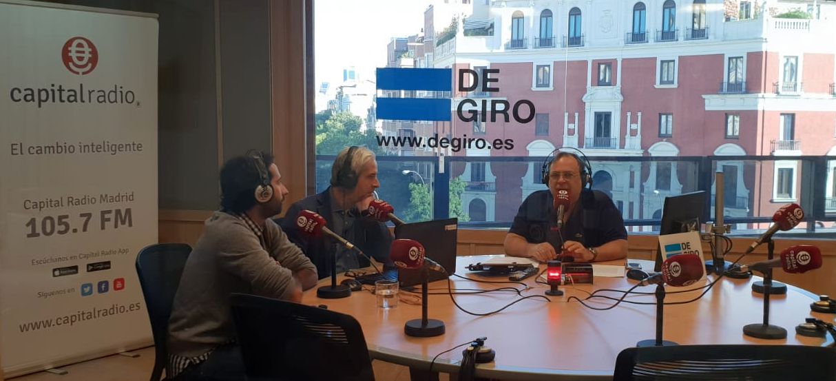 Entrevista a Miguel Megias y a Carlos Oteo en el programa 'Capital Radio'