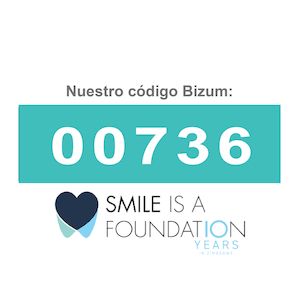 Donar por Bizum Proyectos de futuro smile is a foundation